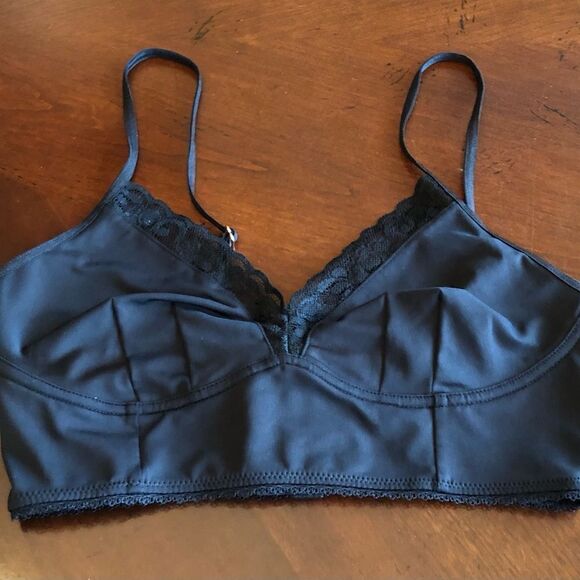 I.N.C. INTERNATIONAL CONCEPTS - 🎉2X HP🎉NWT - L Sz S Lace-Trimmed Bralette/Black - Picture 3 of 13